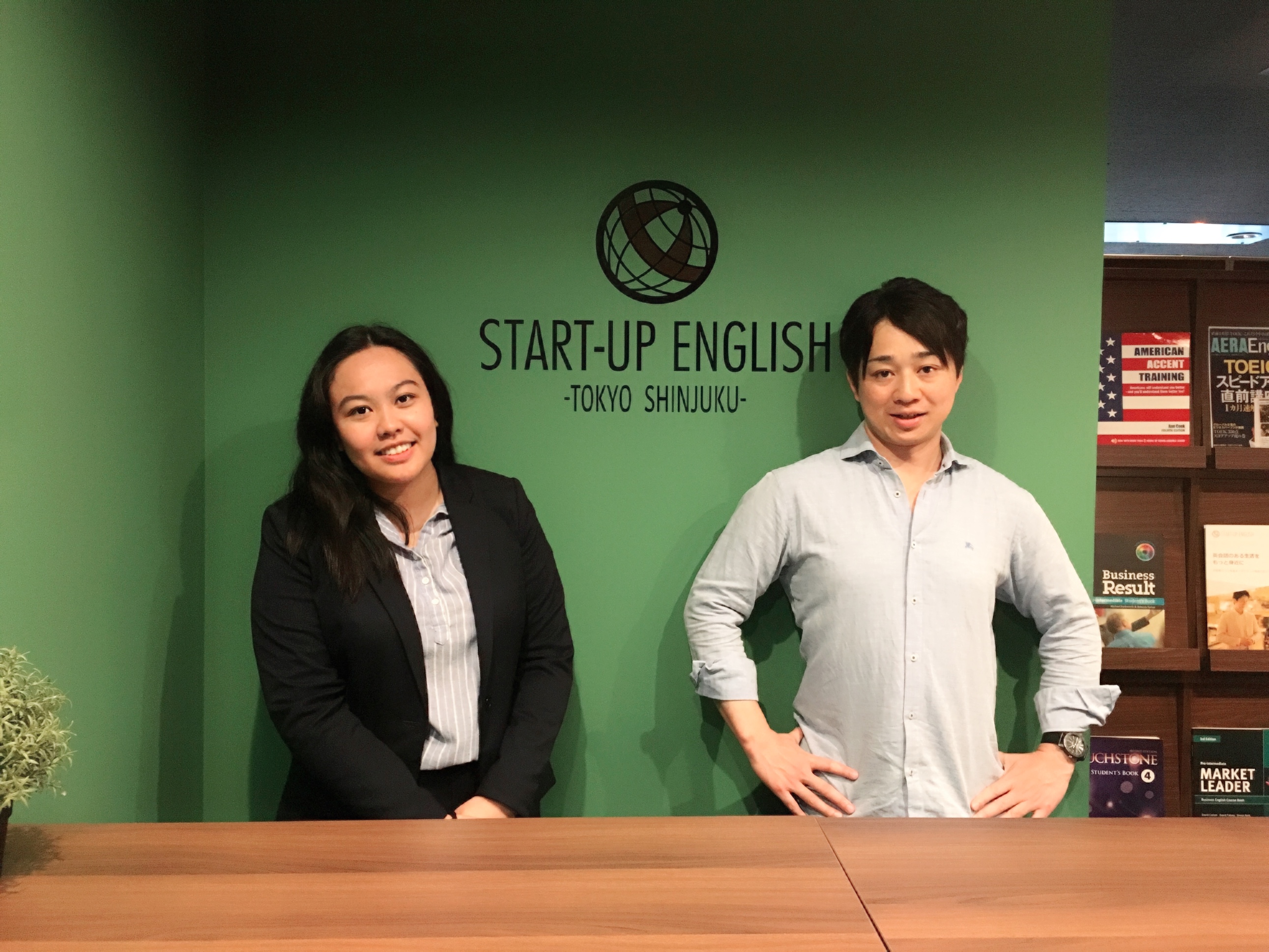 フィリピン留学で出会った先生と共に、日本でも続けて英語学習！|ミライズ英会話 新宿西口校